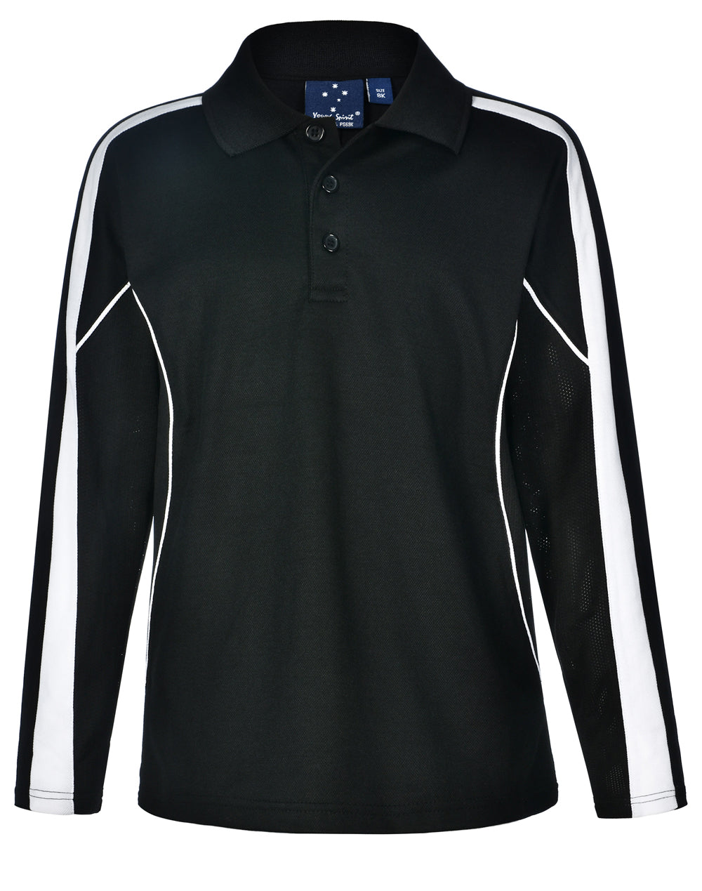 [PS69K] Kids' TrueDry Long Sleeve Polo