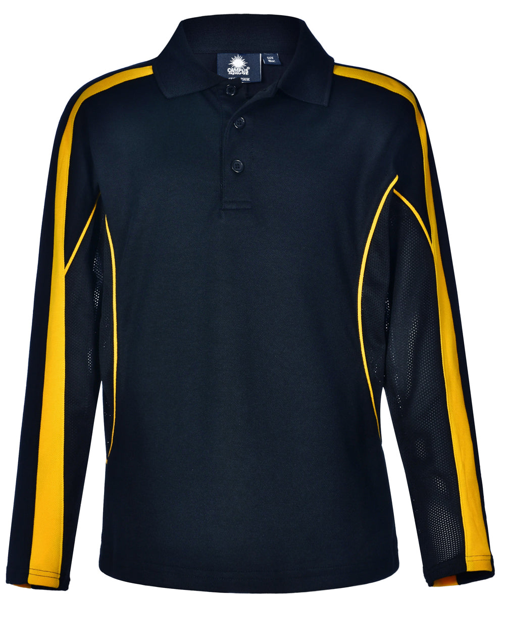 [PS69K] Kids' TrueDry Long Sleeve Polo