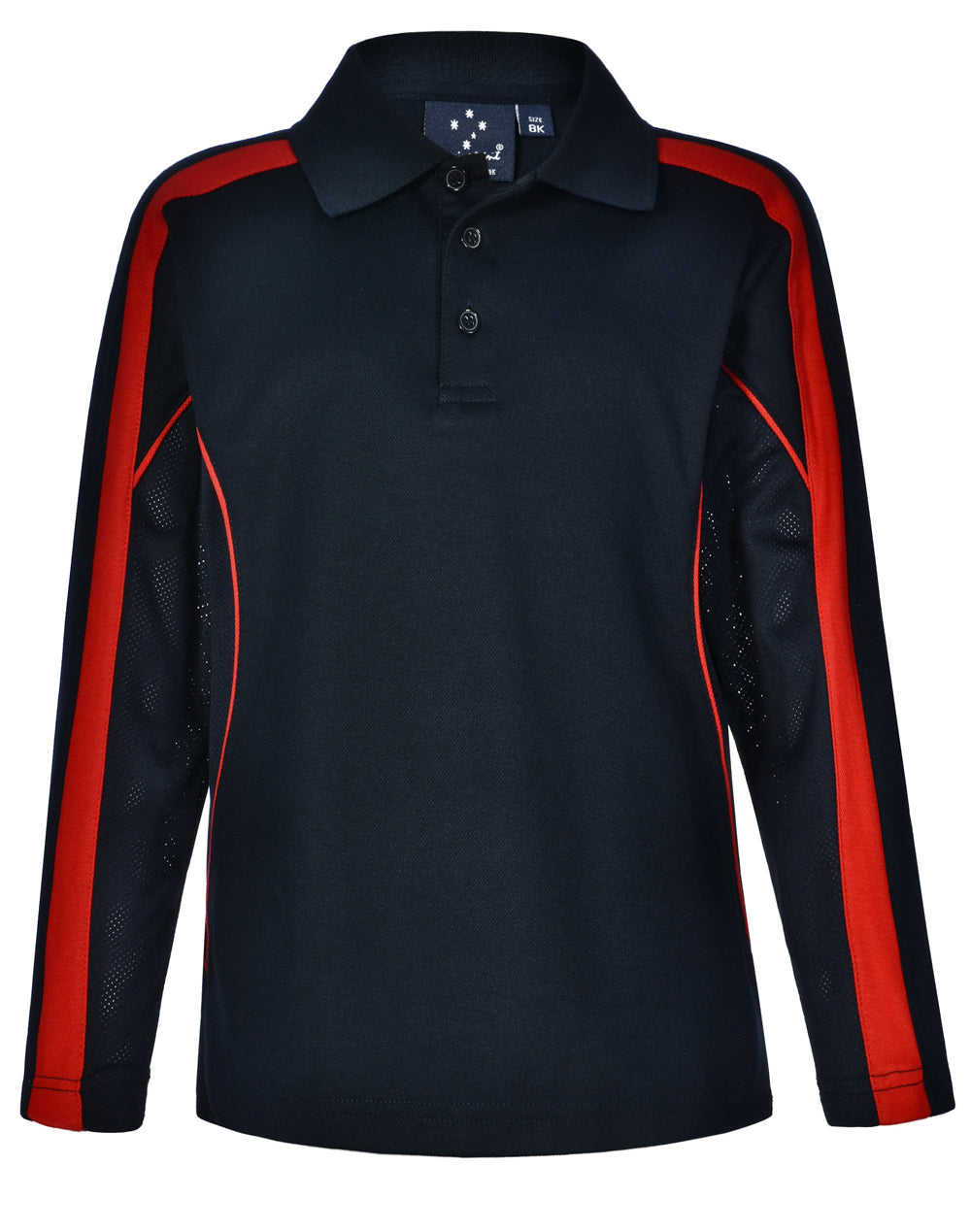 [PS69K] Kids' TrueDry Long Sleeve Polo