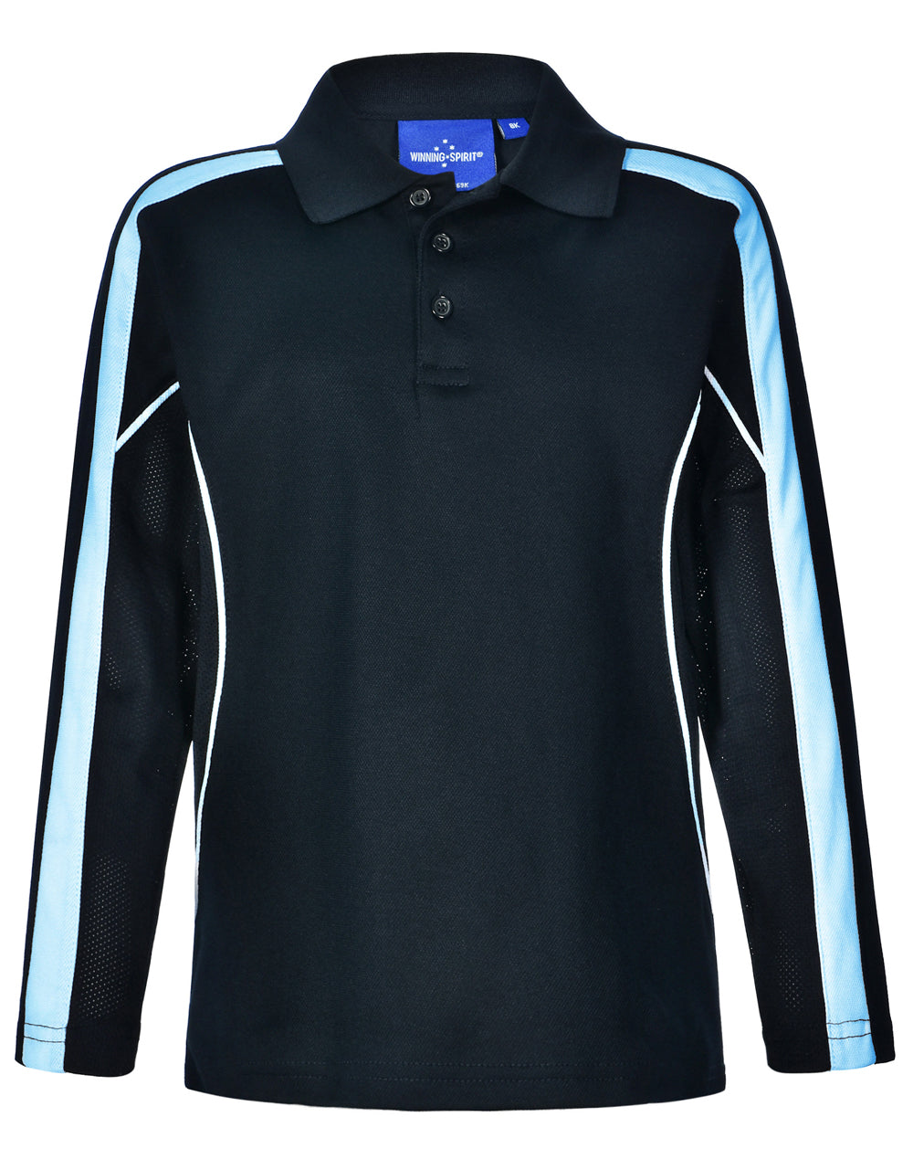 [PS69K] Kids' TrueDry Long Sleeve Polo