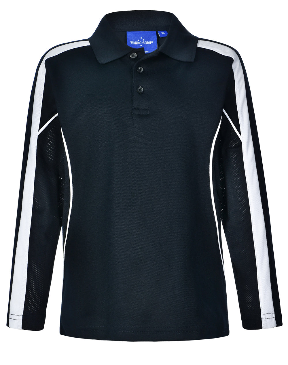 [PS69K] Kids' TrueDry Long Sleeve Polo