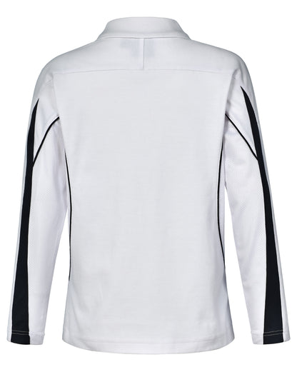 [PS69K] Kids' TrueDry Long Sleeve Polo