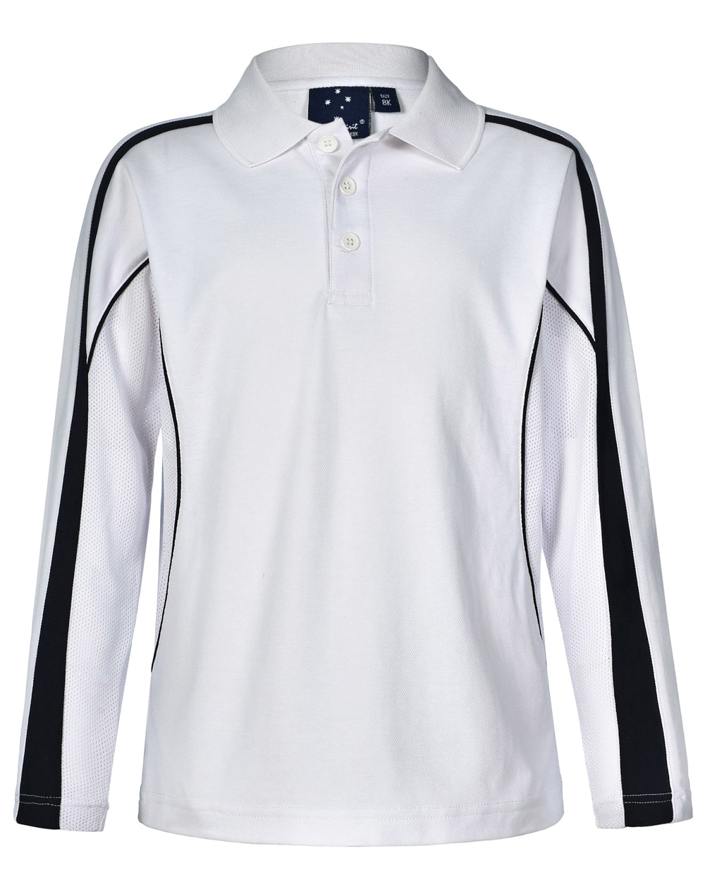 [PS69K] Kids' TrueDry Long Sleeve Polo