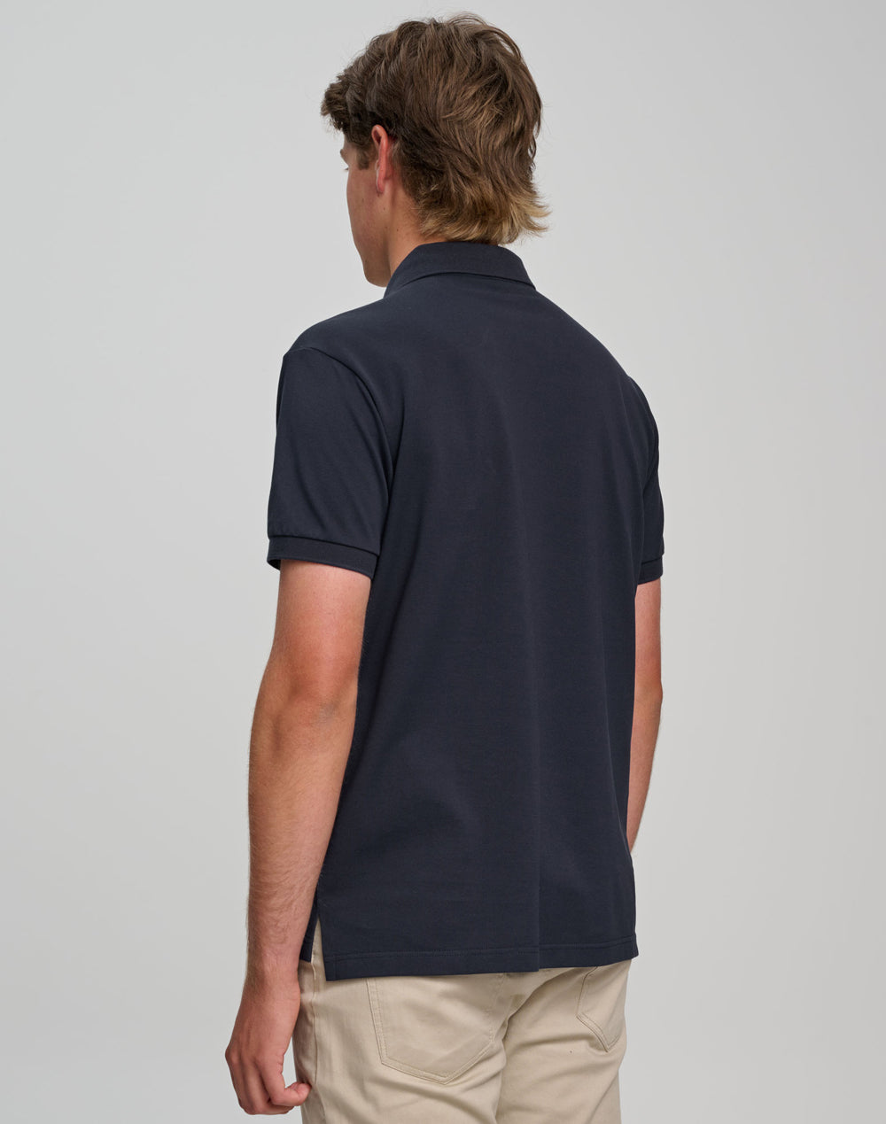 PS71 Mens Ultrafine Cotton Pique Short Sleeve Polo