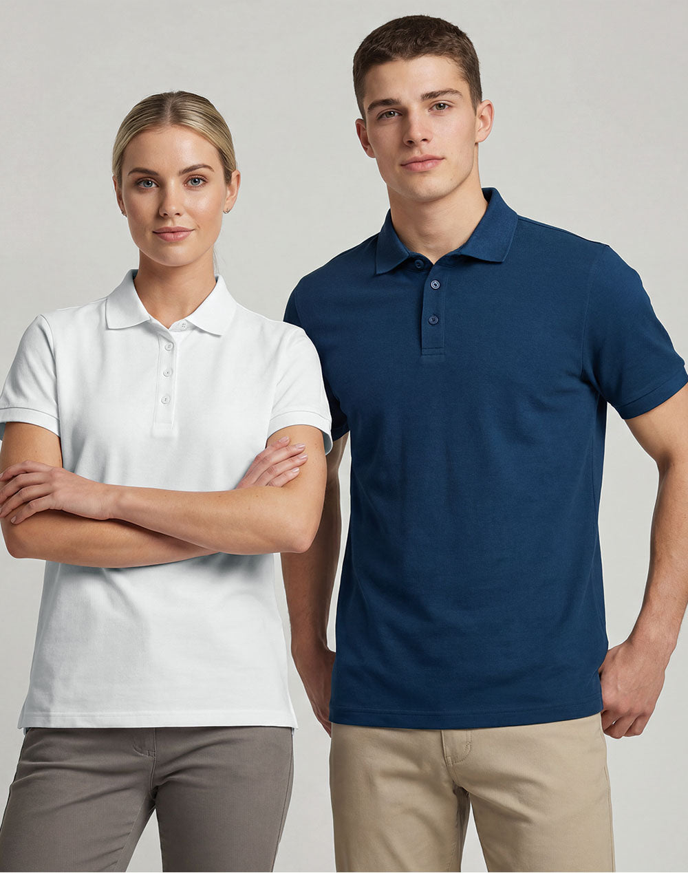 PS71 Mens Ultrafine Cotton Pique Short Sleeve Polo