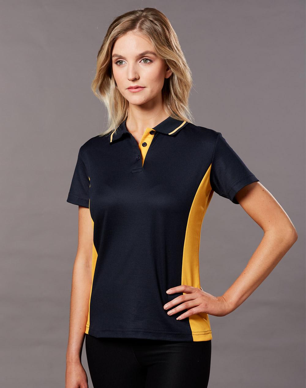 [PS74] Ladies' TrueDry Contrast S/S Polo