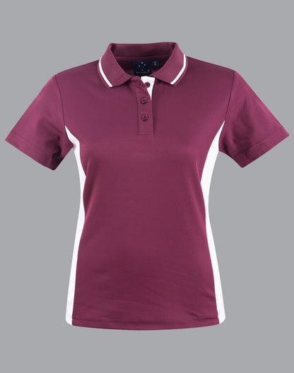 [PS74] Ladies' TrueDry Contrast S/S Polo