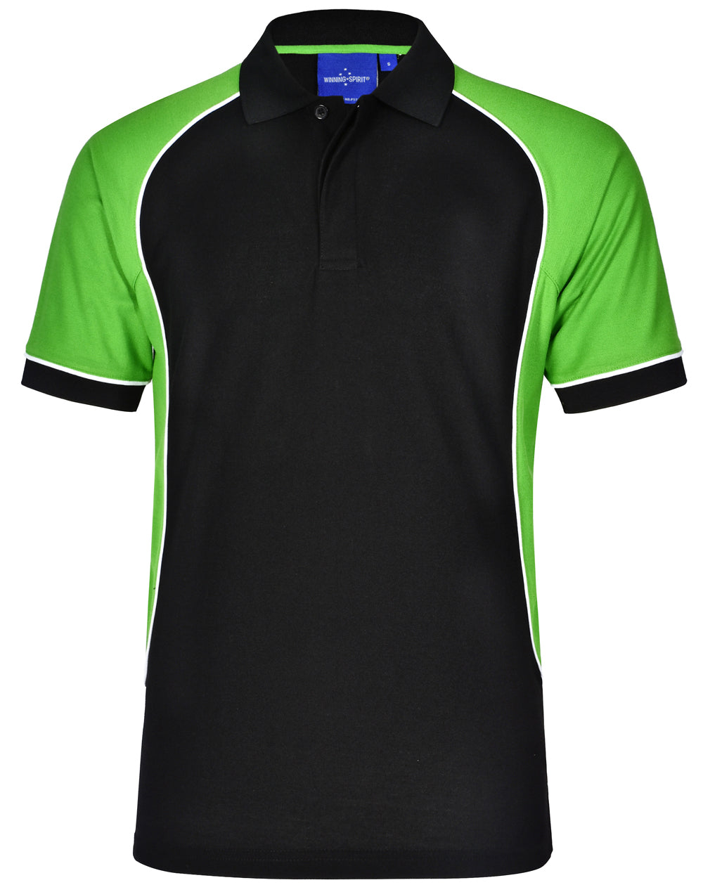 [PS77] Men's TrueDry Tri-colour S/S Pique Polo