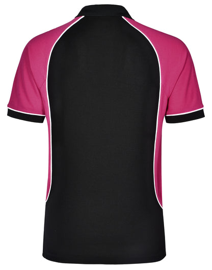 [PS77] Men's TrueDry Tri-colour S/S Pique Polo
