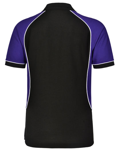 [PS77] Men's TrueDry Tri-colour S/S Pique Polo