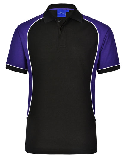 [PS77K] Kids' TrueDry Tri-colour S/S Pique Polo