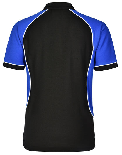 [PS77] Men's TrueDry Tri-colour S/S Pique Polo