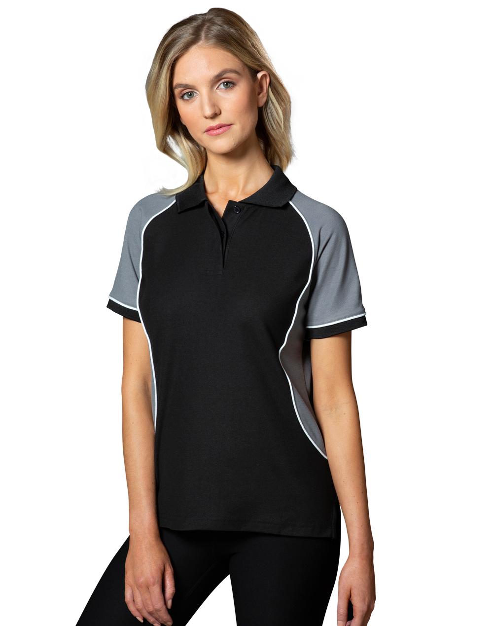 [PS78] Ladies' TrueDry Tri-colour S/S Pique Polo