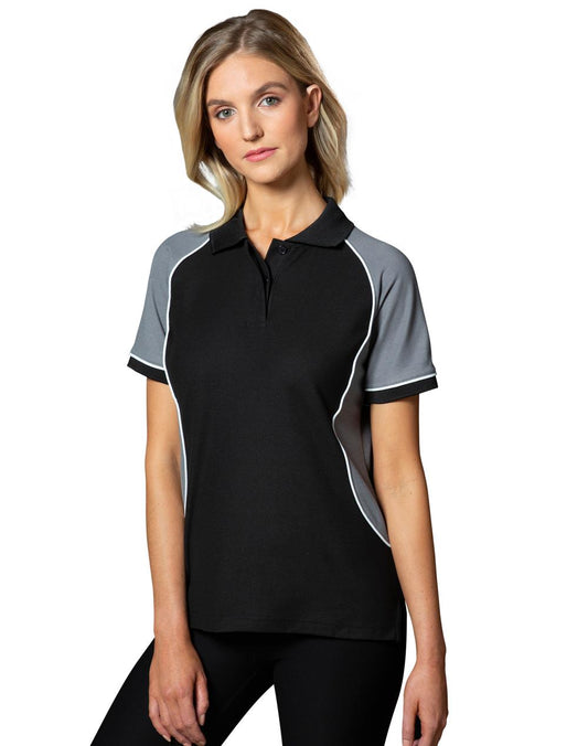 [PS78] Ladies' TrueDry Tri-colour S/S Pique Polo