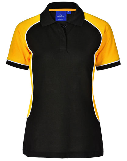 [PS78] Ladies' TrueDry Tri-colour S/S Pique Polo