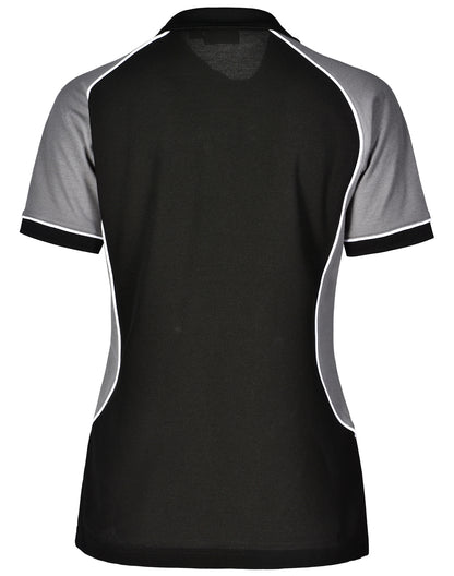 [PS78] Ladies' TrueDry Tri-colour S/S Pique Polo