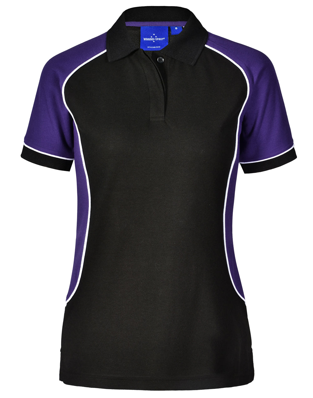 [PS78] Ladies' TrueDry Tri-colour S/S Pique Polo