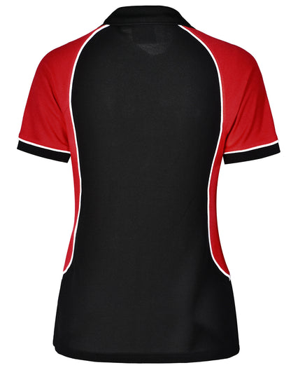 [PS78] Ladies' TrueDry Tri-colour S/S Pique Polo