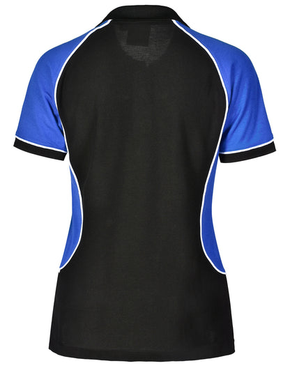 [PS78] Ladies' TrueDry Tri-colour S/S Pique Polo