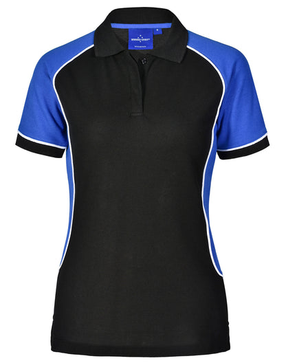[PS78] Ladies' TrueDry Tri-colour S/S Pique Polo