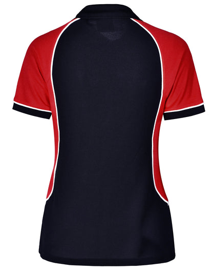[PS78] Ladies' TrueDry Tri-colour S/S Pique Polo