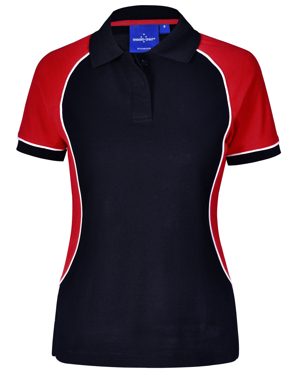 [PS78] Ladies' TrueDry Tri-colour S/S Pique Polo