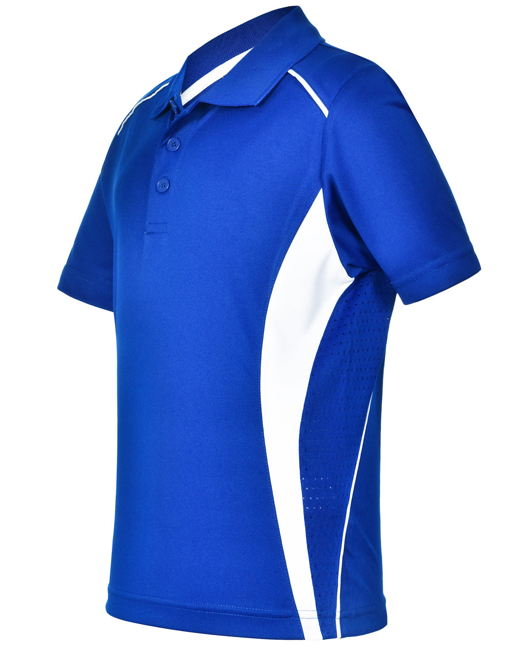 [PS79K] Kids' Cooldry S/S Contrast Interlock Polo