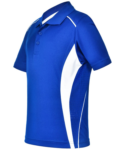 [PS79K] Kids' Cooldry S/S Contrast Interlock Polo