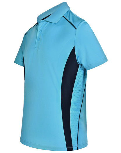 [PS79] Men's Cooldry S/S Contrast Interlock Polo