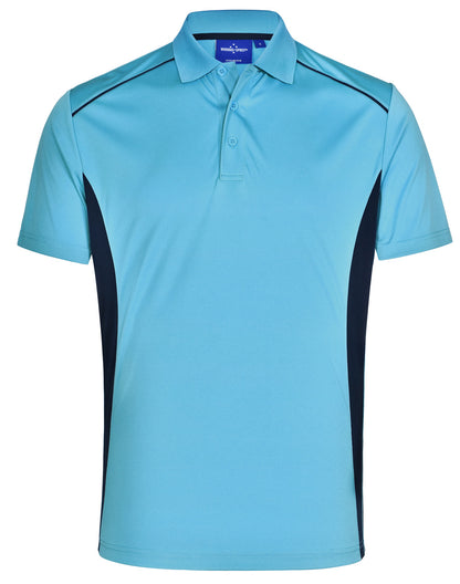 [PS79] Men's Cooldry S/S Contrast Interlock Polo