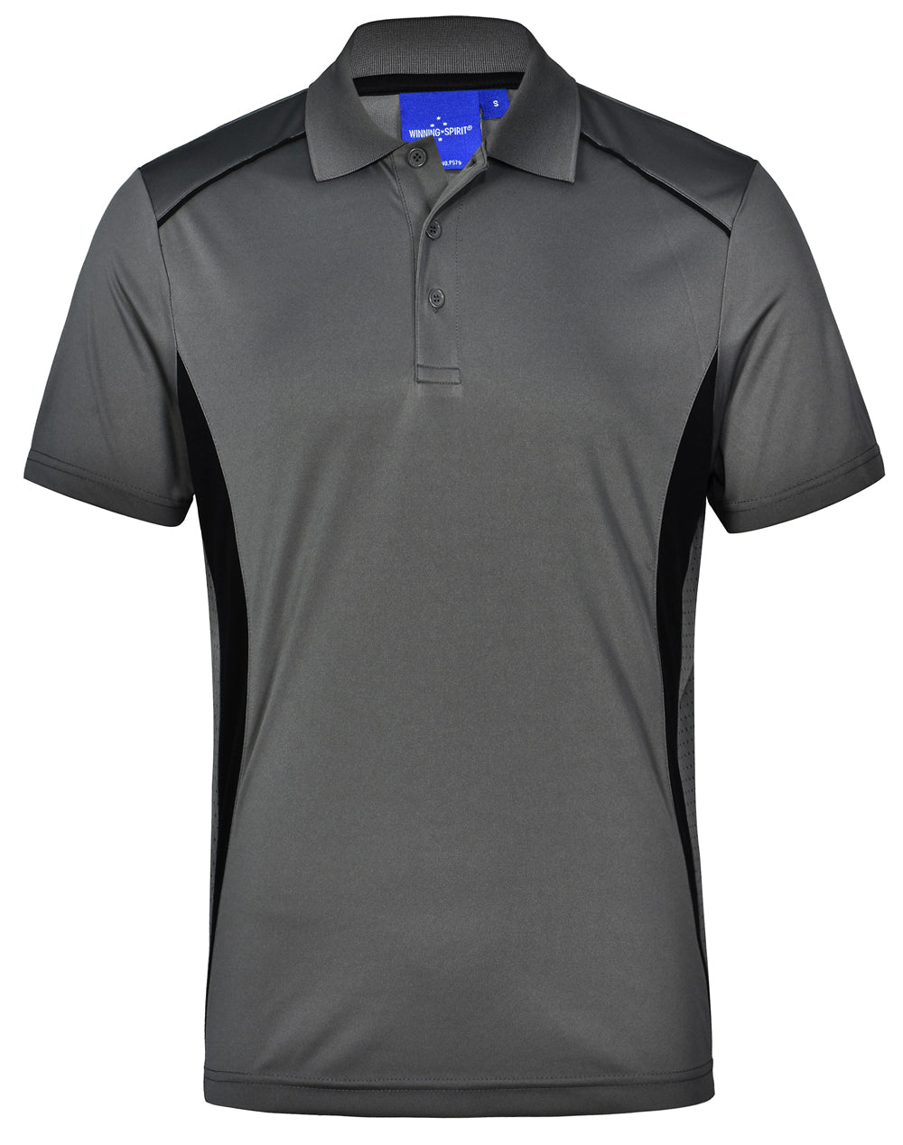 [PS79] Men's Cooldry S/S Contrast Interlock Polo