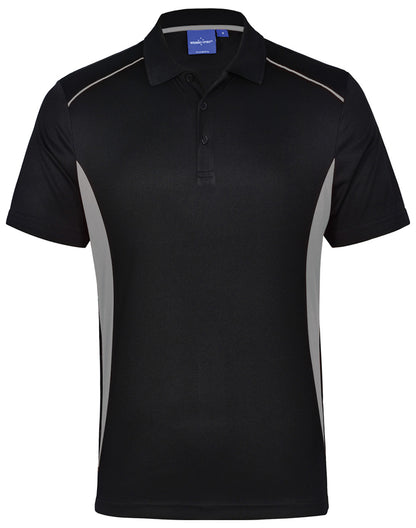 [PS79] Men's Cooldry S/S Contrast Interlock Polo