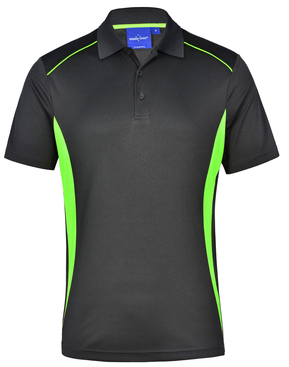 [PS79] Men's Cooldry S/S Contrast Interlock Polo