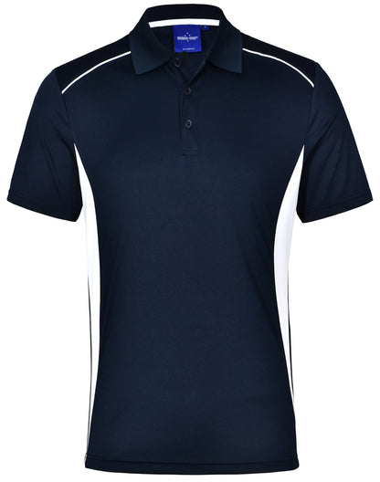 [PS79] Men's Cooldry S/S Contrast Interlock Polo