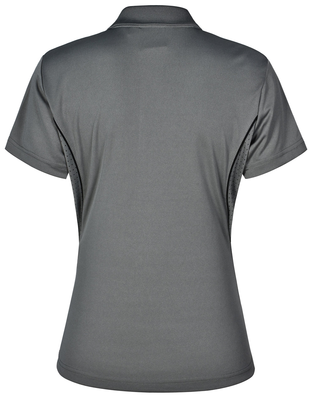 [PS80] Ladies' Cooldry S/S Contrast Interlock Polo