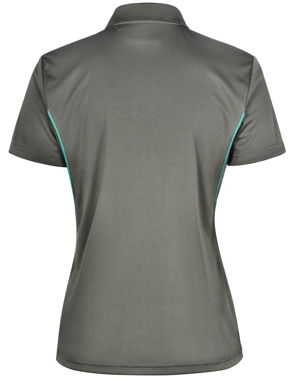 [PS80] Ladies' Cooldry S/S Contrast Interlock Polo