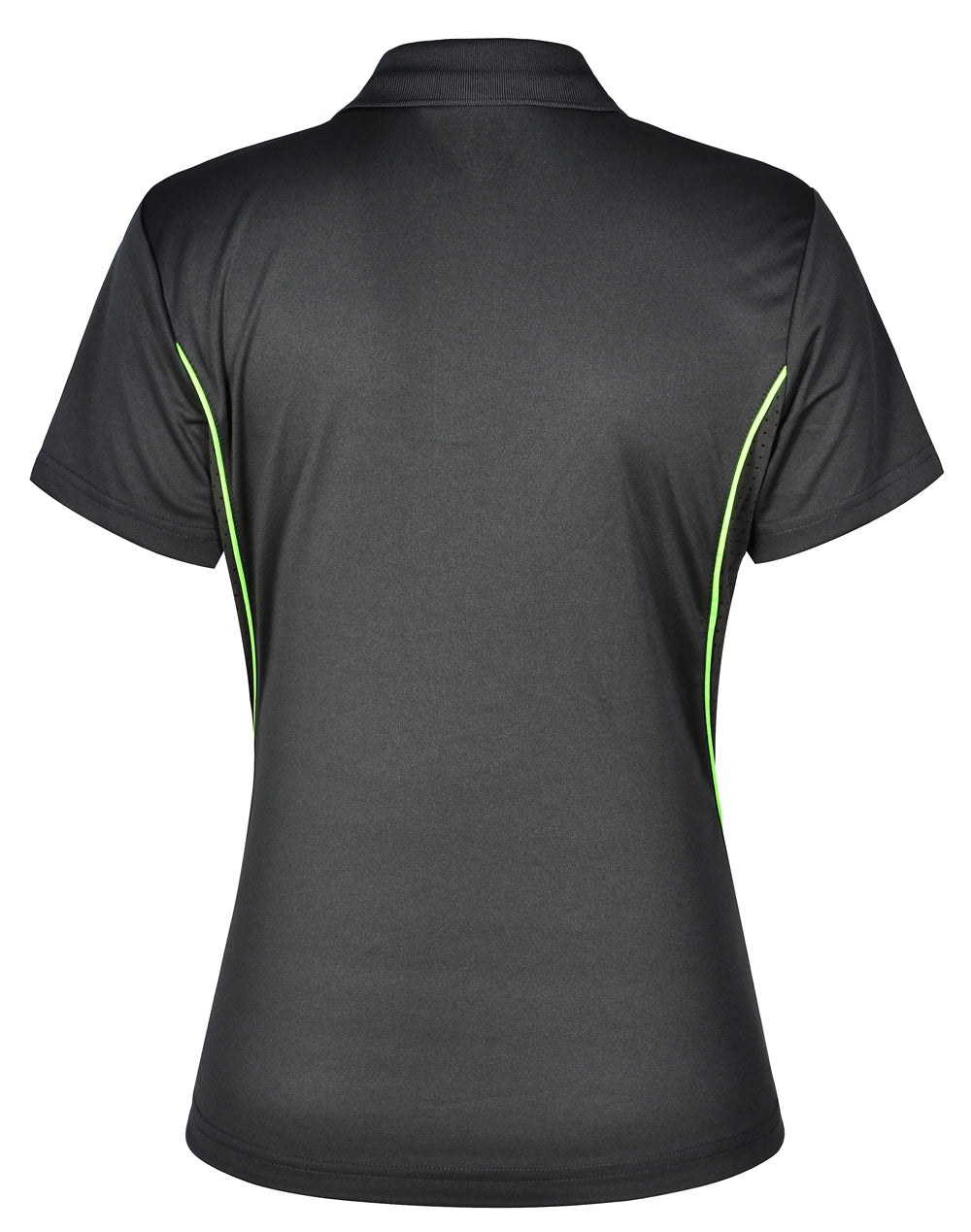 [PS80] Ladies' Cooldry S/S Contrast Interlock Polo