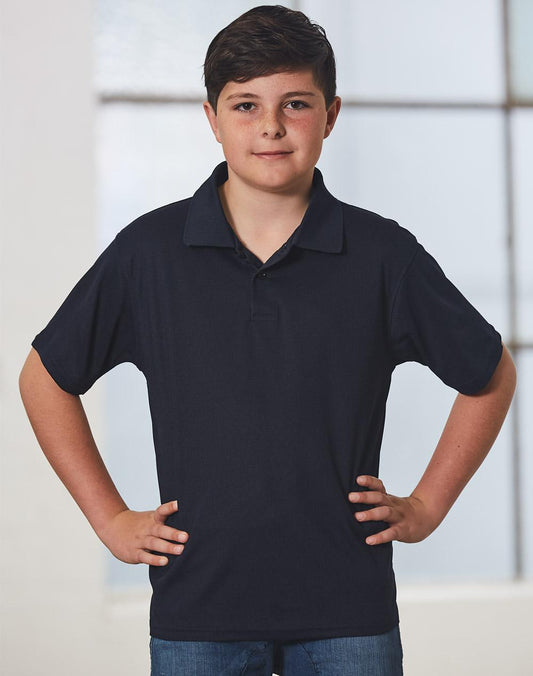 [PS81K] Kids' Cooldry Pique Soild Colour S/S Polo