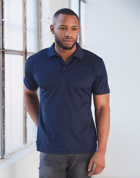 [PS81] Men's Cooldry Pique Soild Colour S/S Polo