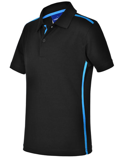 [PS83K] Kids' Ultra Dry Short Sleeve Contrast Polo