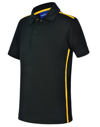 [PS83K] Kids' Ultra Dry Short Sleeve Contrast Polo