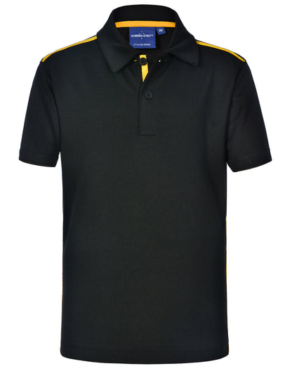 [PS83K] Kids' Ultra Dry Short Sleeve Contrast Polo