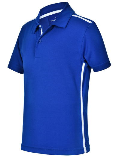 [PS83K] Kids' Ultra Dry Short Sleeve Contrast Polo