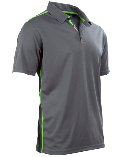 [PS83] Men's rapid cool short sleeve contrast polo