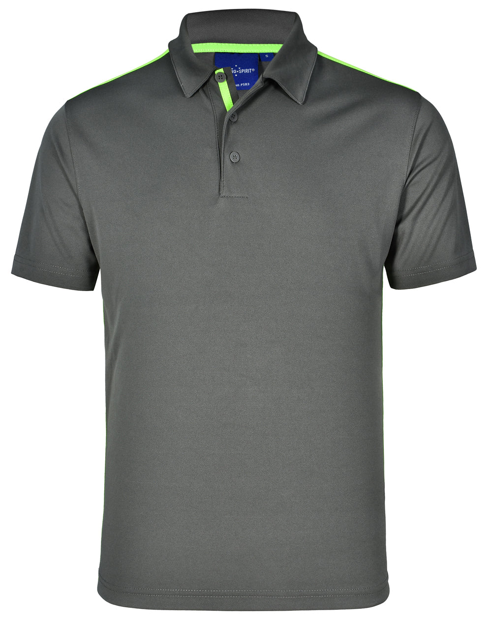 [PS83] Men's rapid cool short sleeve contrast polo