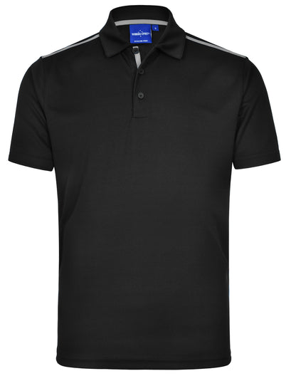 [PS83] Men's rapid cool short sleeve contrast polo