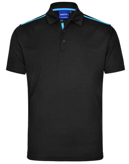 [PS83] Men's rapid cool short sleeve contrast polo