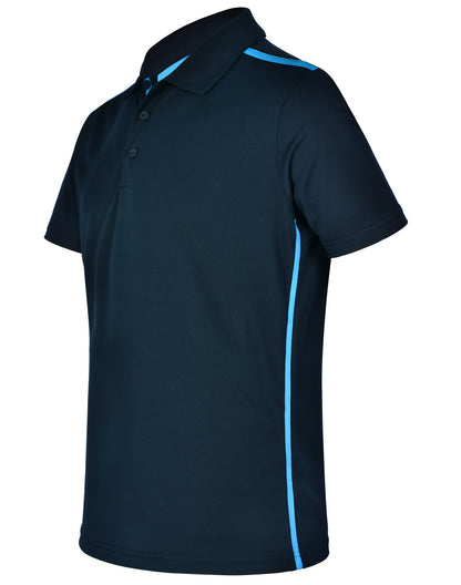 [PS83] Men's rapid cool short sleeve contrast polo