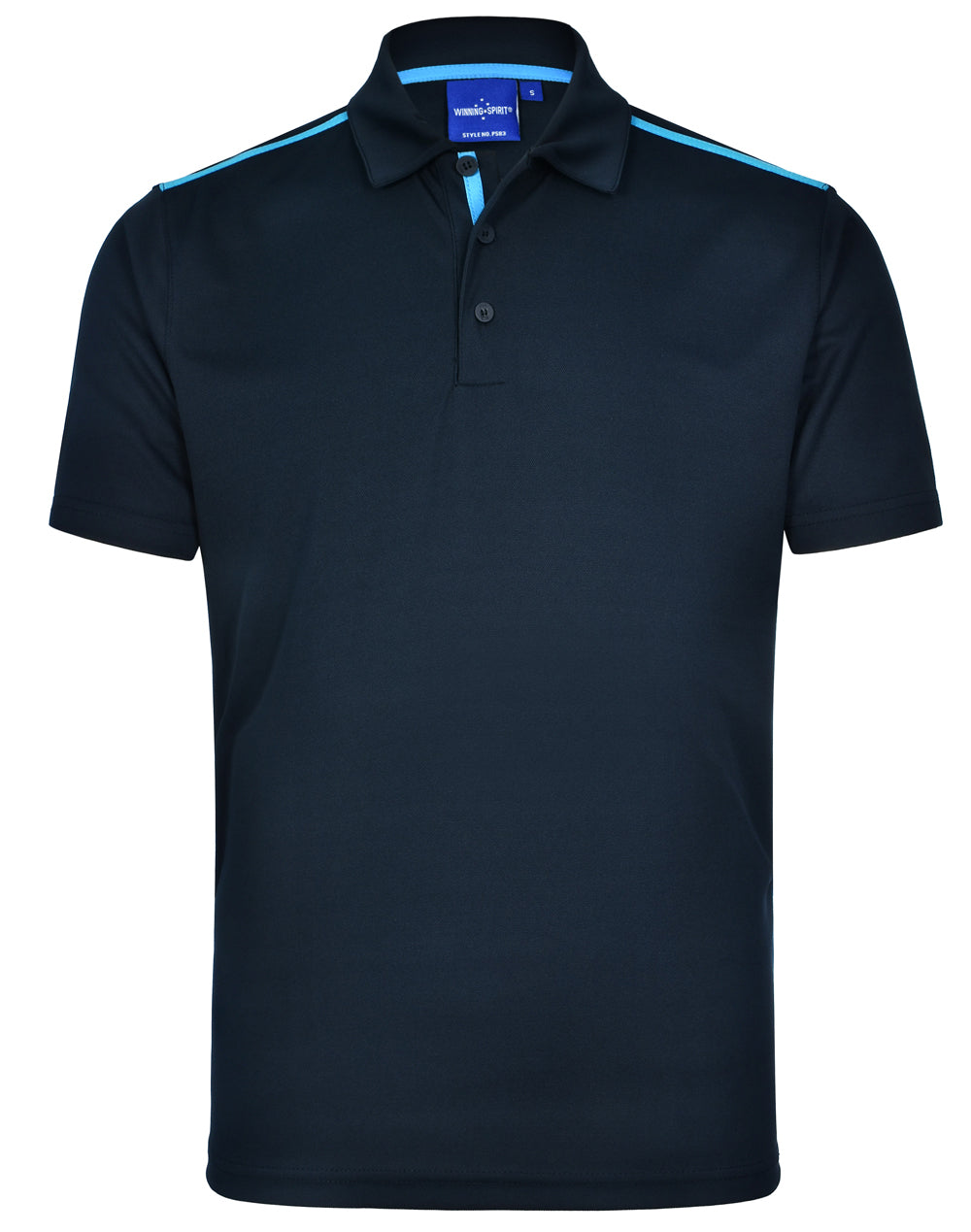 [PS83] Men's rapid cool short sleeve contrast polo
