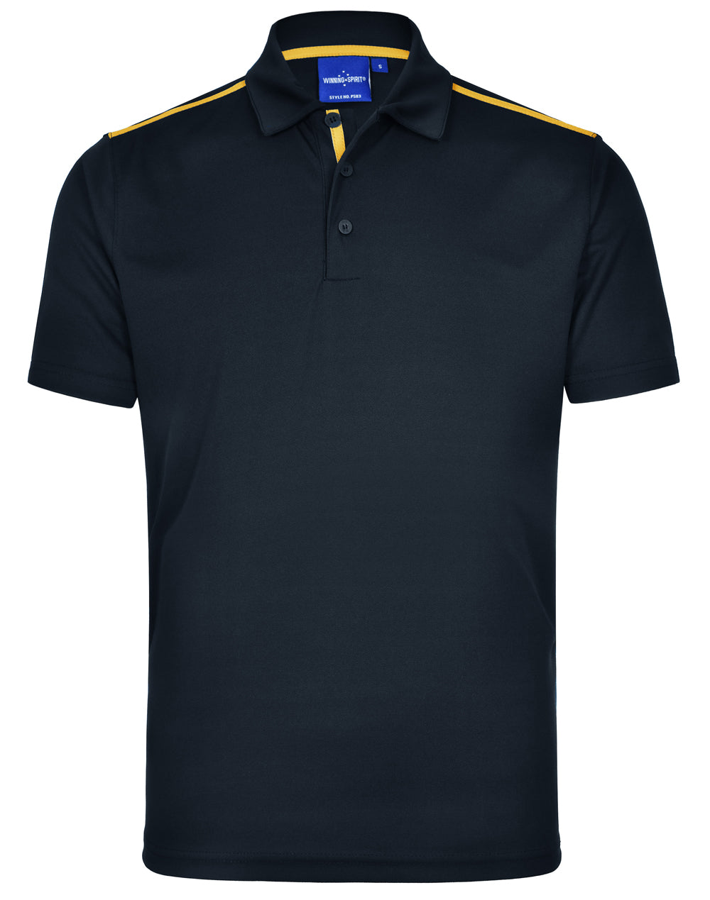 [PS83] Men's rapid cool short sleeve contrast polo